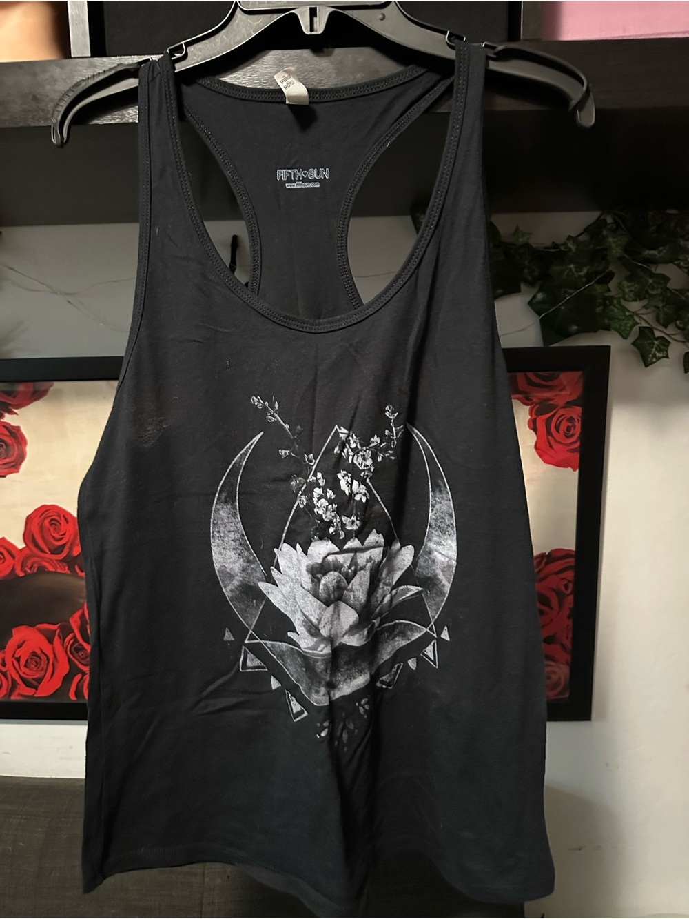 Hot Topic/ Fifth Sun Lunar Racerback tank top CL